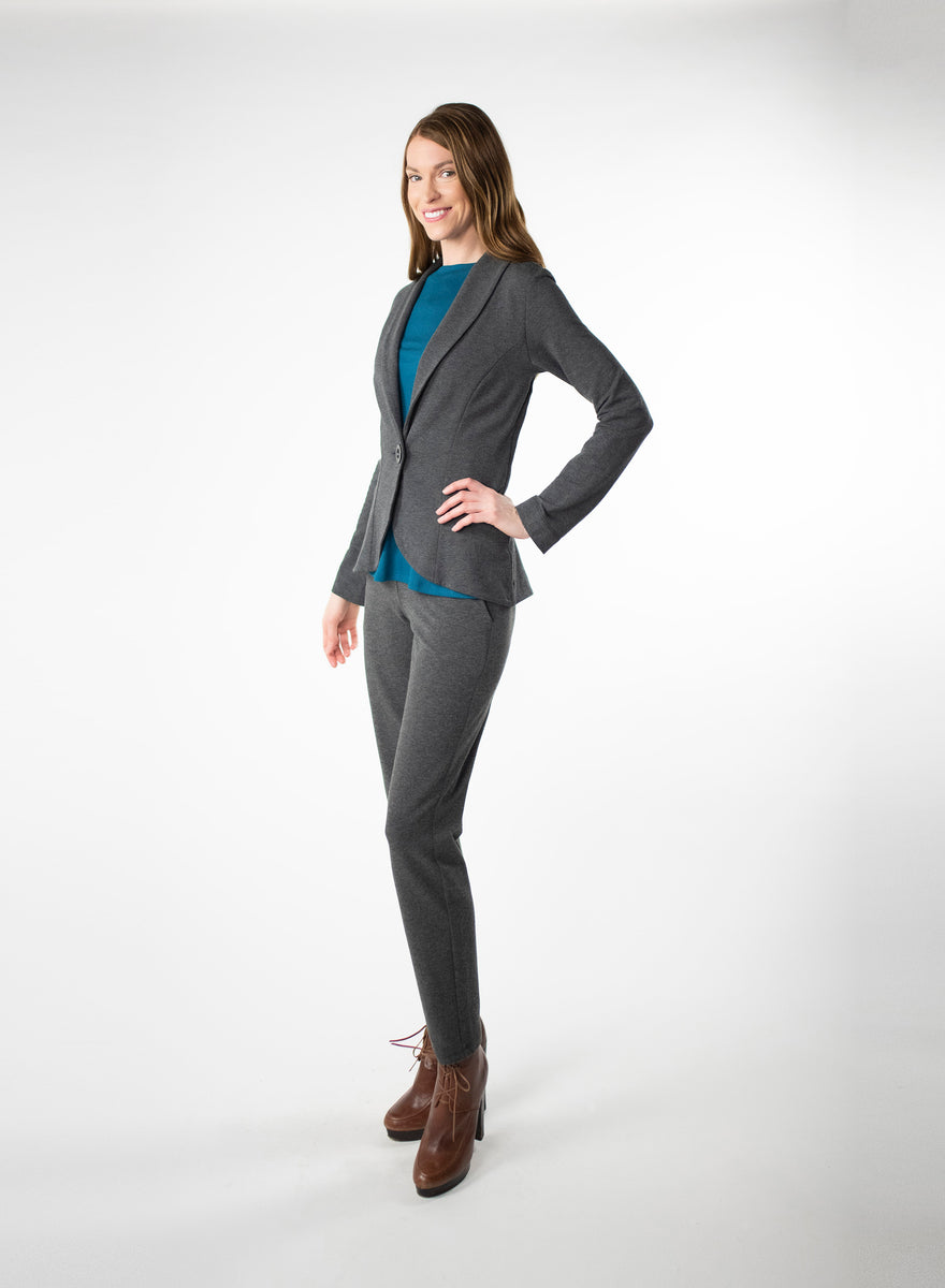 Classic Blazer, Made in Canada by Duffield Design, Lux Eco Clothing