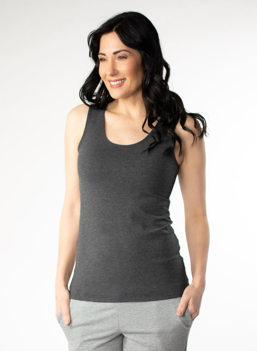 Meg Tank, Made in Canada by Duffield Design, Lux Eco Clothing