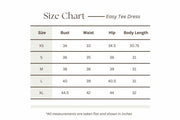 Easy Tee Dress - Essentials Collection