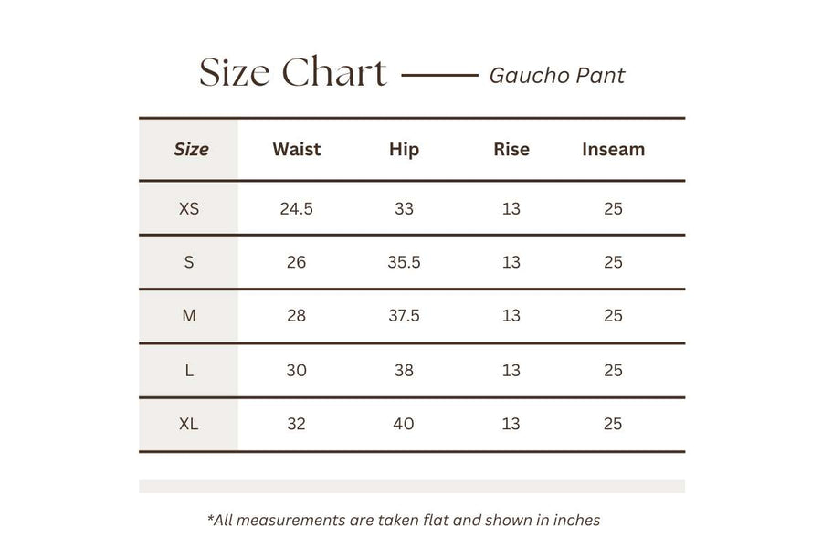 Gaucho Pant