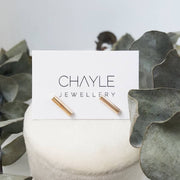 "Minimalist" Line Studs