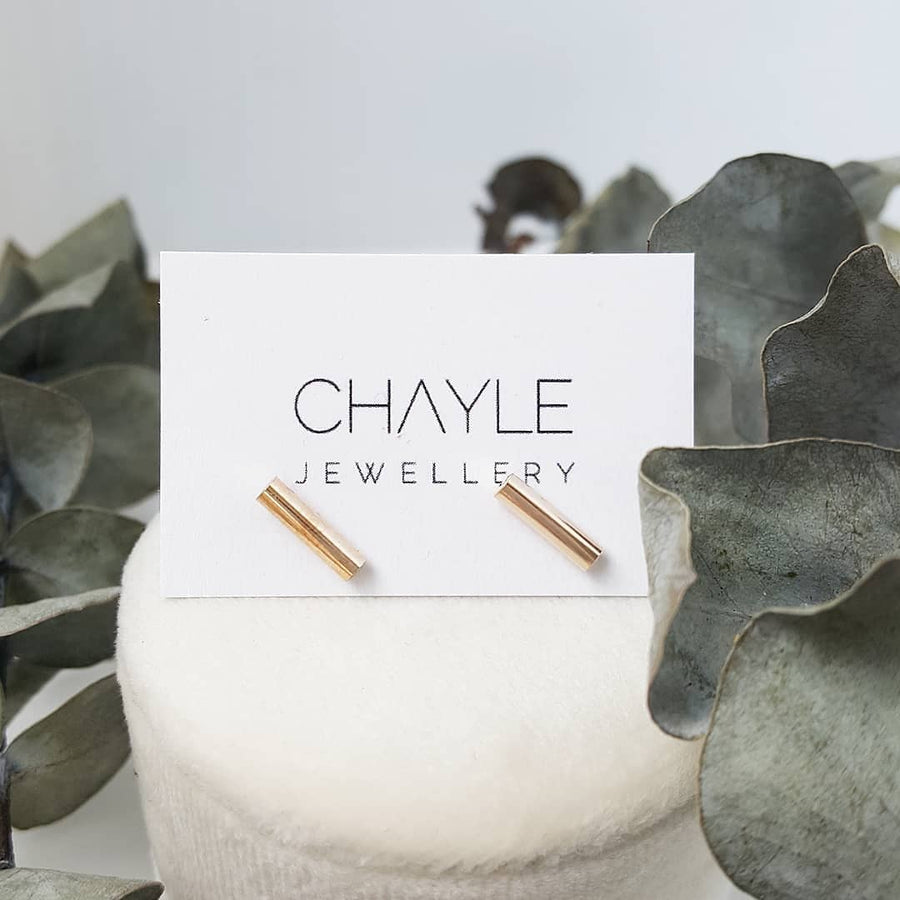 "Minimalist" Line Studs