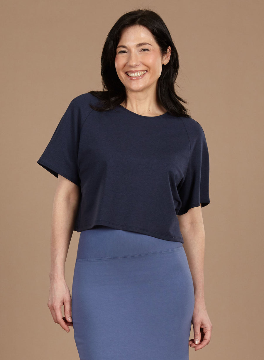 Raglan Crop