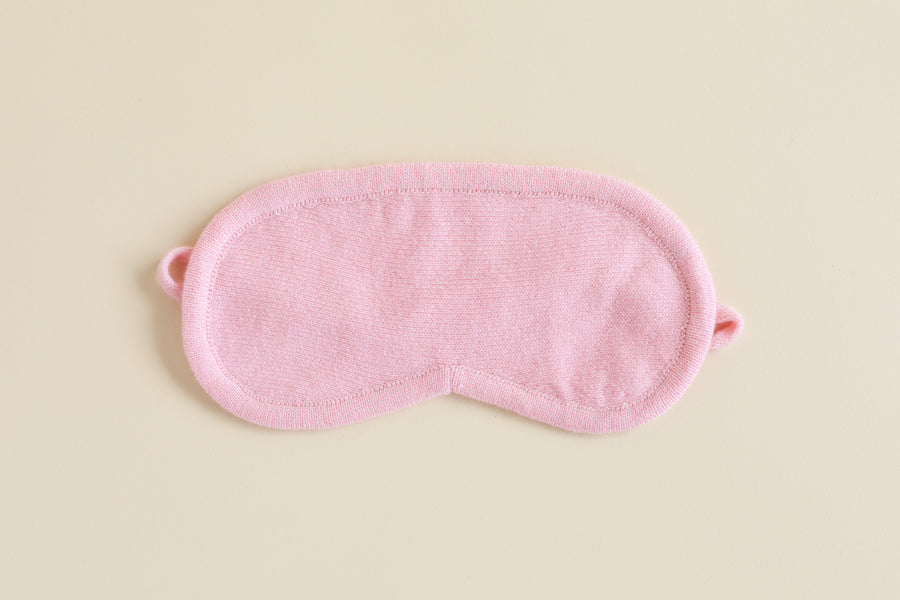 Cashmere Eye Mask - Rose Pink