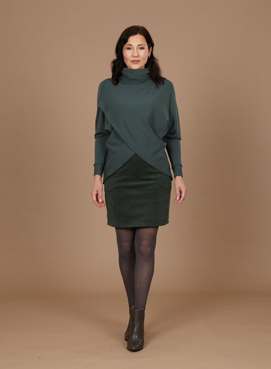 Corduroy Mini Skirt