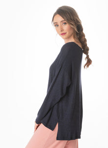 Lux Soma Top - Navy