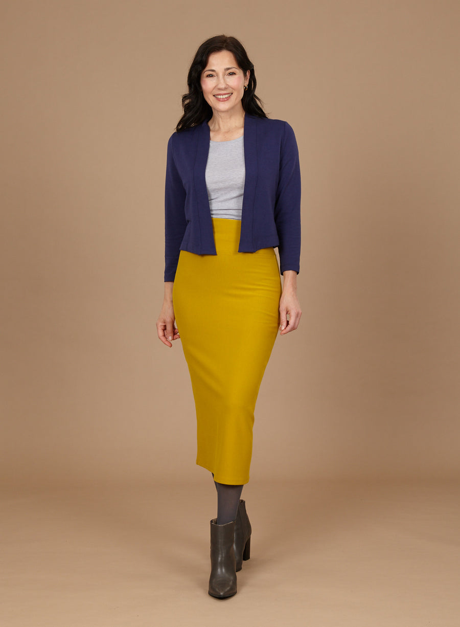 Fleece Midi Skirt