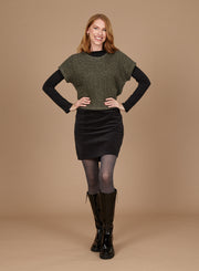Corduroy Mini Skirt