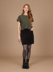 Corduroy Mini Skirt