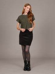 Corduroy Mini Skirt