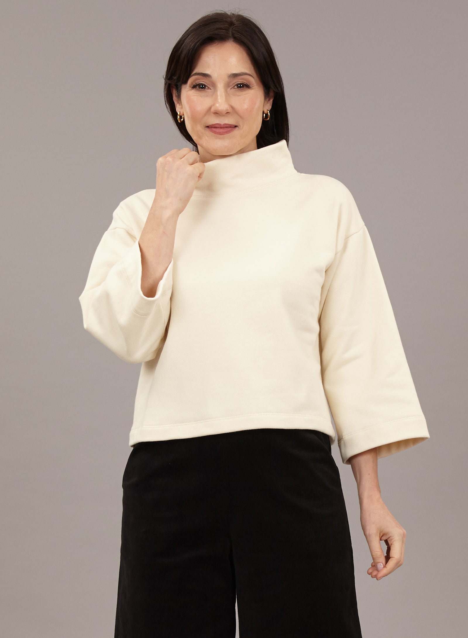 Mogul Crop - Cotton Fleece