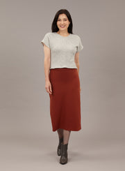 Midi Skirt - French Terry