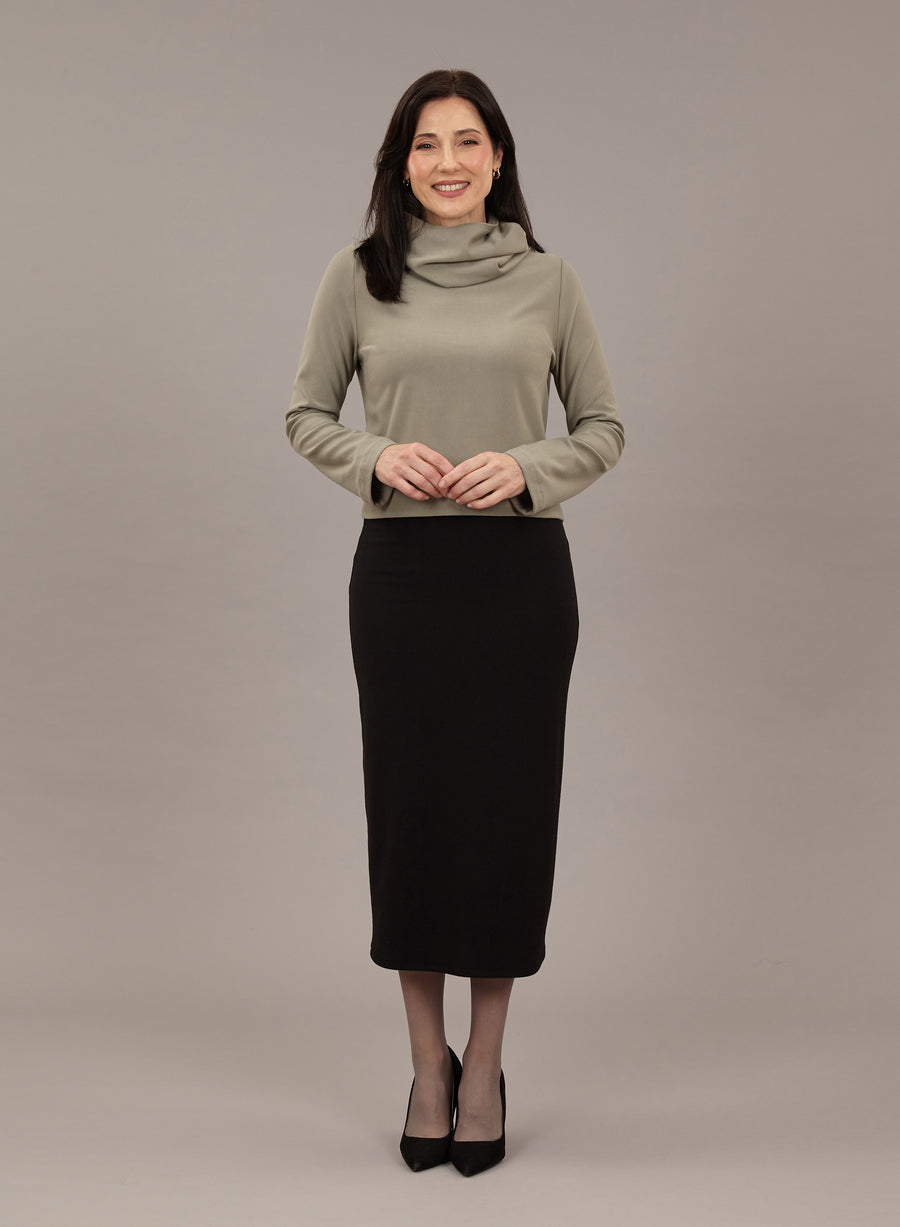 Midi Skirt - Bamboo Fleece