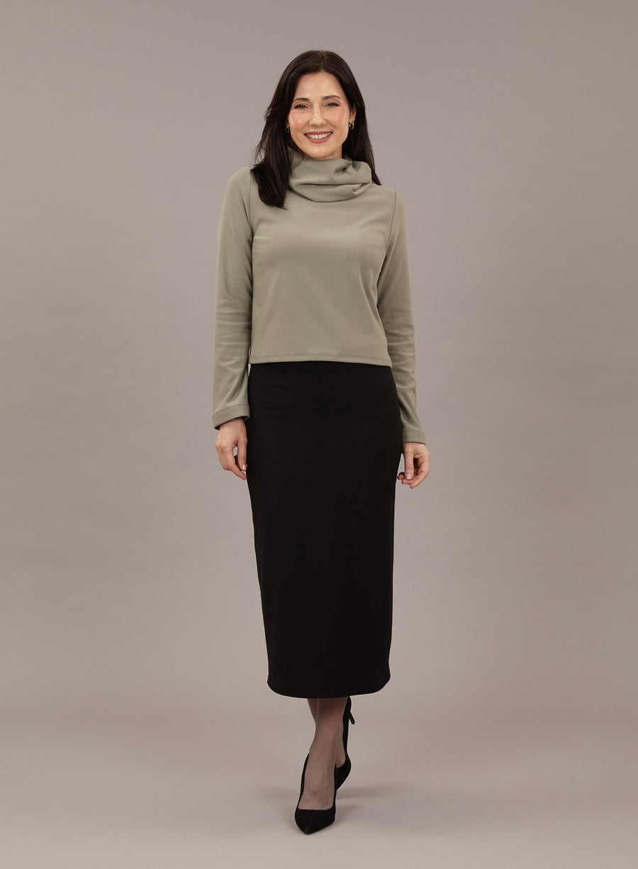 Midi Skirt - Bamboo Fleece