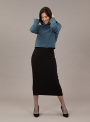 Midi Skirt - French Terry