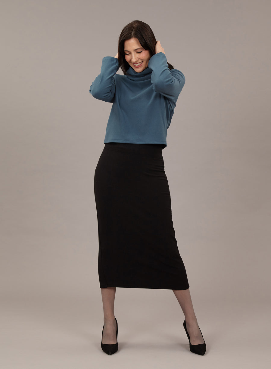 Midi Skirt - French Terry