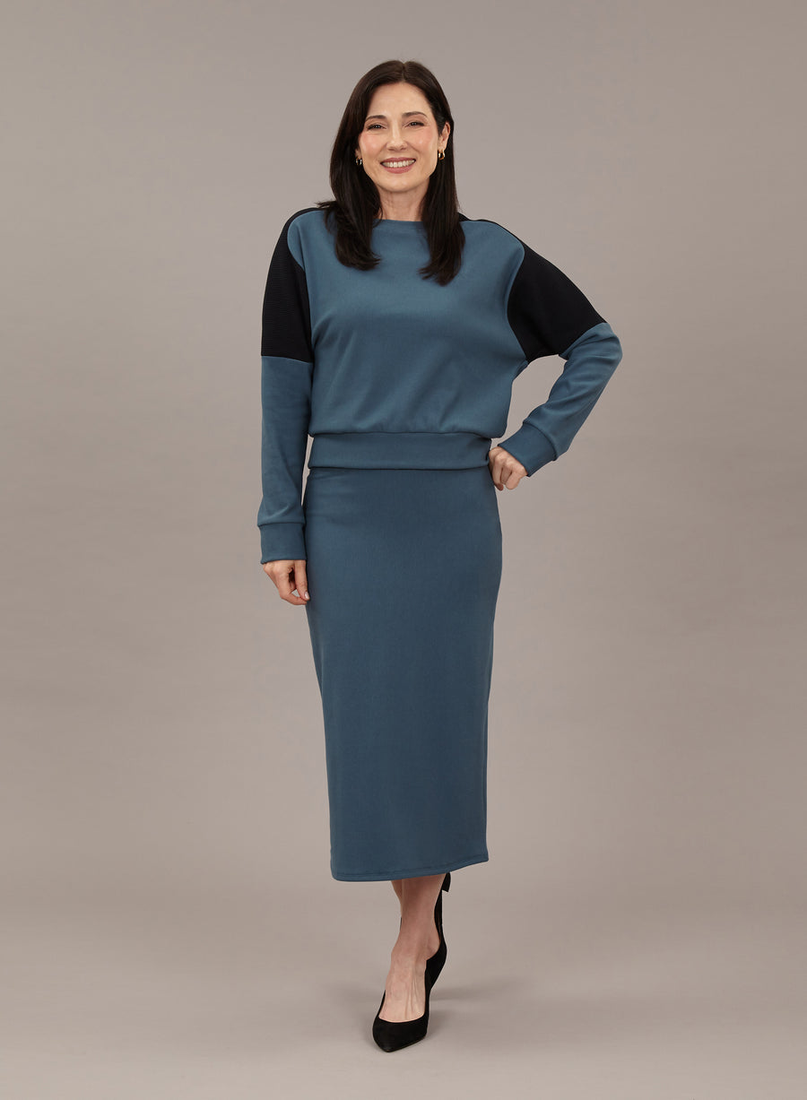 Midi Skirt - Bamboo Fleece