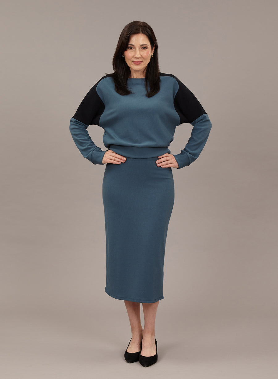 Midi Skirt - Bamboo Fleece