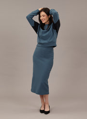 Midi Skirt - Bamboo Fleece