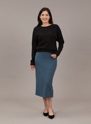 Midi Skirt - Bamboo Fleece