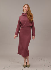 Midi Skirt - Bamboo Fleece