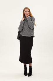 Fleece Midi Skirt