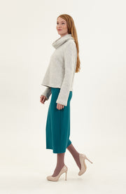 Fleece Midi Skirt