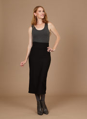 Fleece Midi Skirt