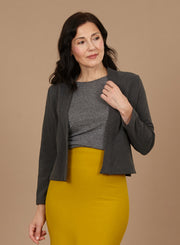 Fleece Moto Cardi