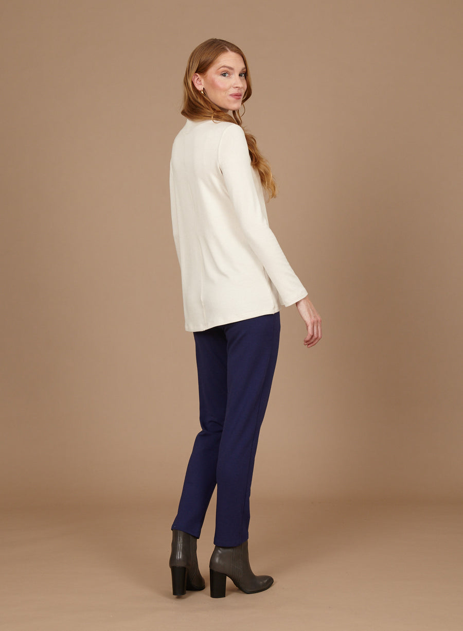 Lux Mock Neck