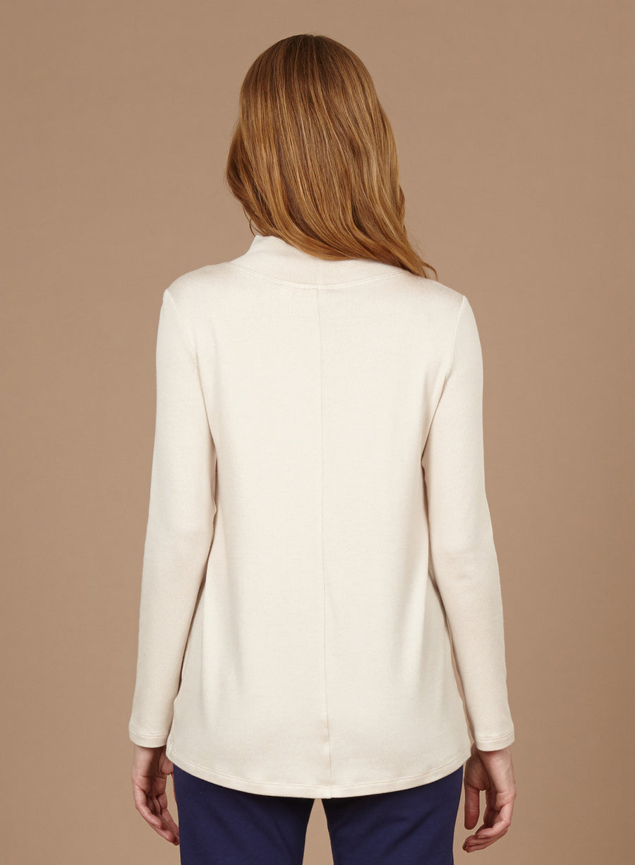 Lux Mock Neck