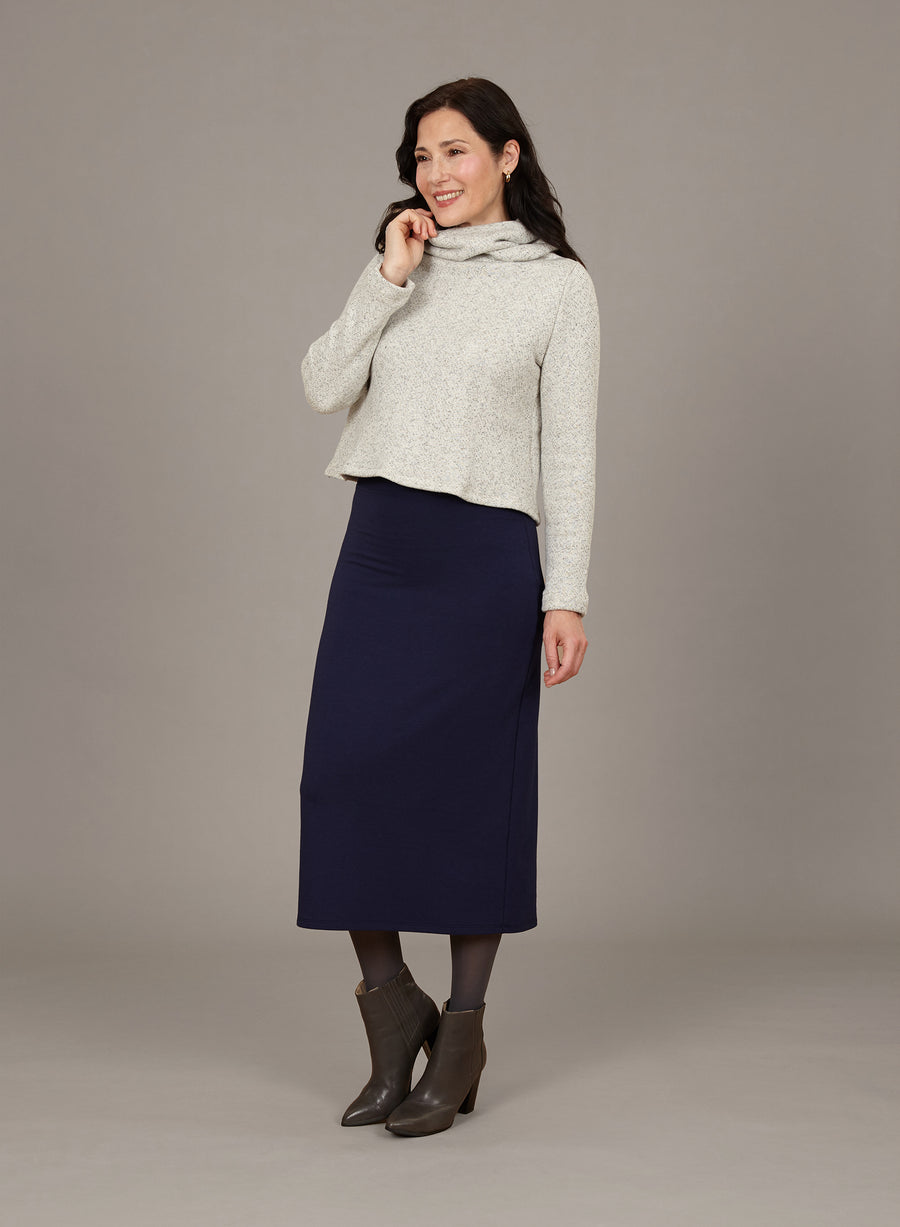 Midi Skirt - French Terry