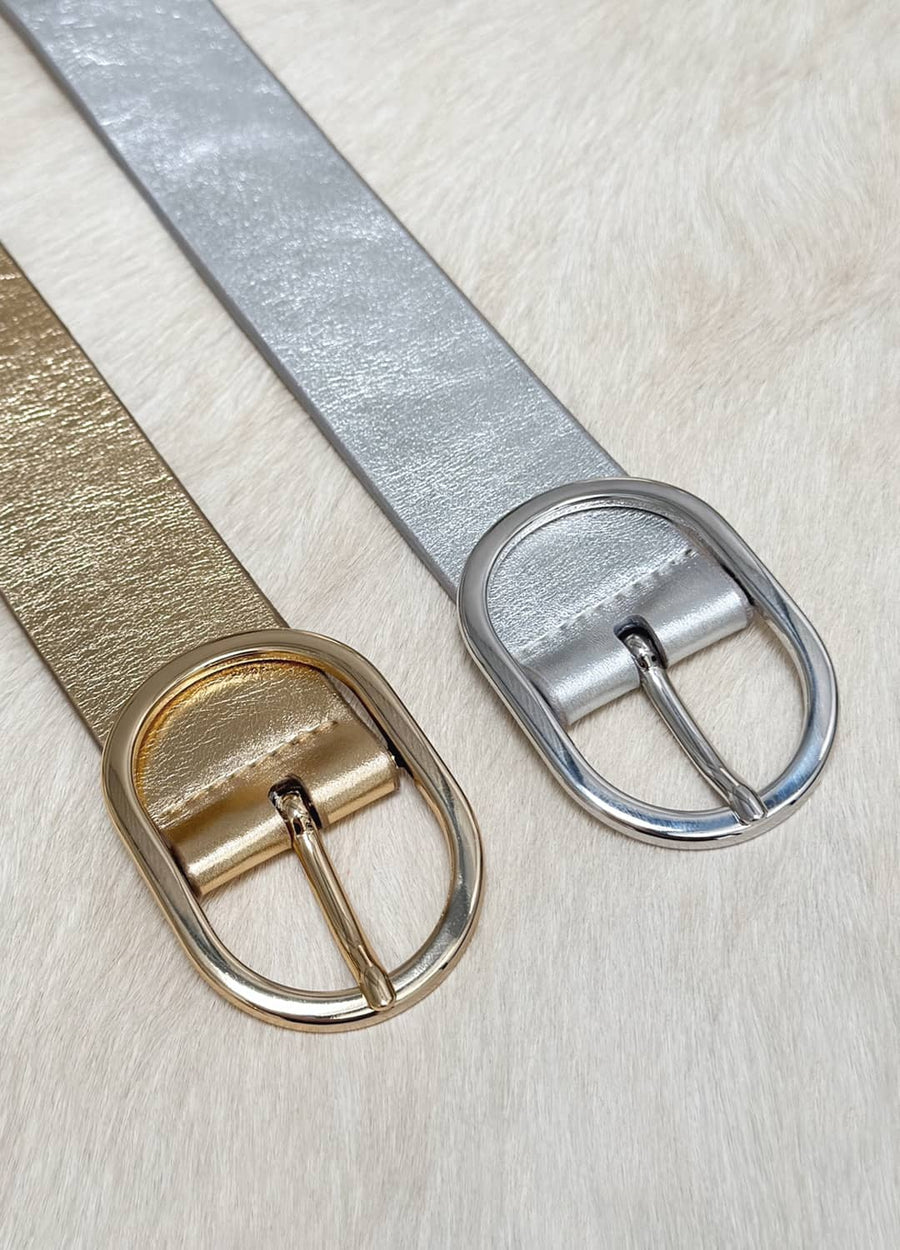 Medora Belt Metallic