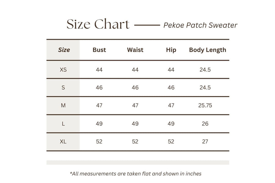 Pekoe Patch Sweater