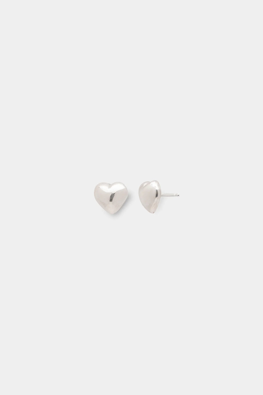 Puffy Heart Studs