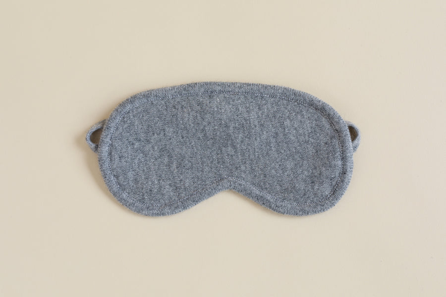 Cashmere Eye Mask - Grey
